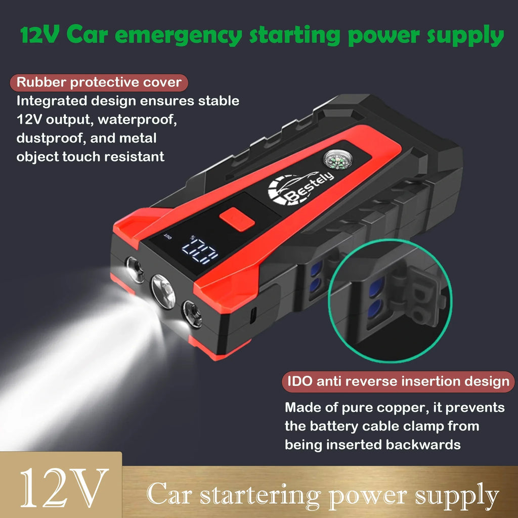 3000A Portable Car Jump Starter - view 4 | Wrench Haus