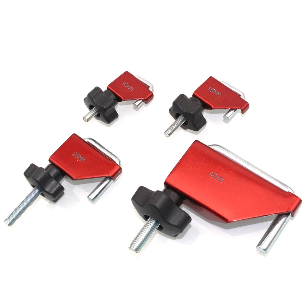 Red and black tool set on a white background | Wrench Haus