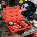 Engine compression tester gauge kit