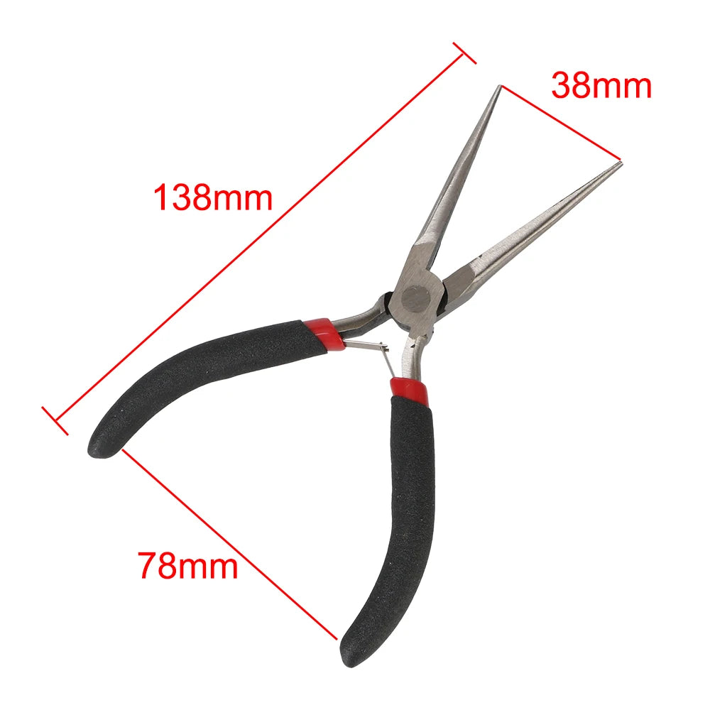 Needle Nose Plier Bent Handle - Jaw Tip Close-Up | Wrench Haus