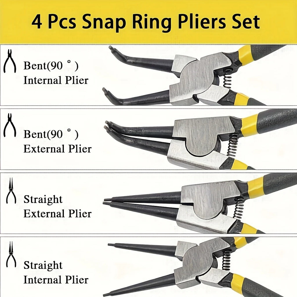 Snap Ring Pliers - Internal Straight Tip Detail | Wrench Haus