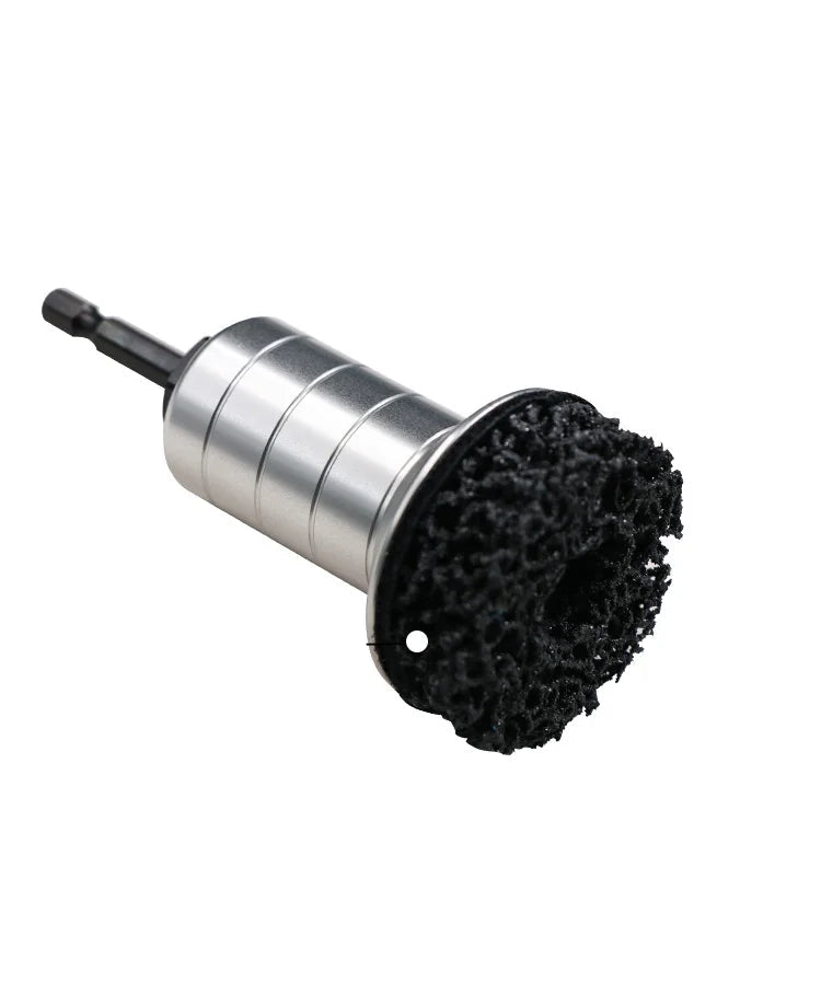 Rust Removal Brush Head Detail - Abrasive Nylon Bristle for Wheel Hub Brake Disc | Wrench Haus