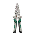 Foldable wire stripper and crimping tool for electricians and DIY wiring