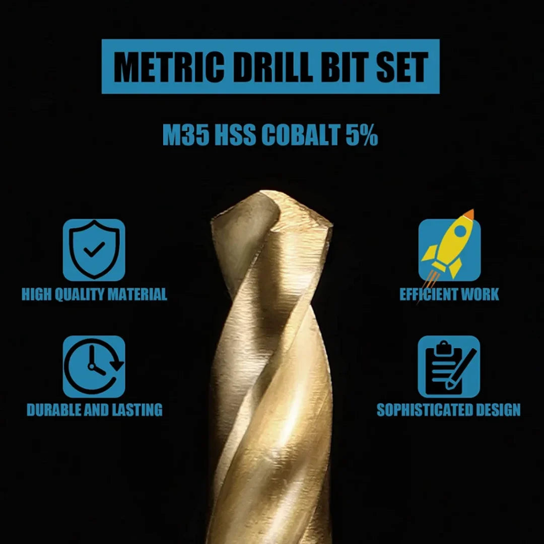 Masonry Drill Bits - Glass Metal Tile Concrete Kit | Wrench Haus