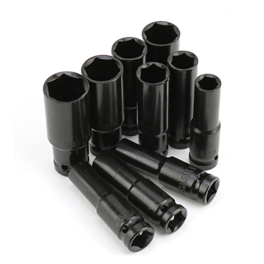 Metric Deep Socket Case - 6-Point 1/2 Inch Drive Tool Storage | Wrench Haus