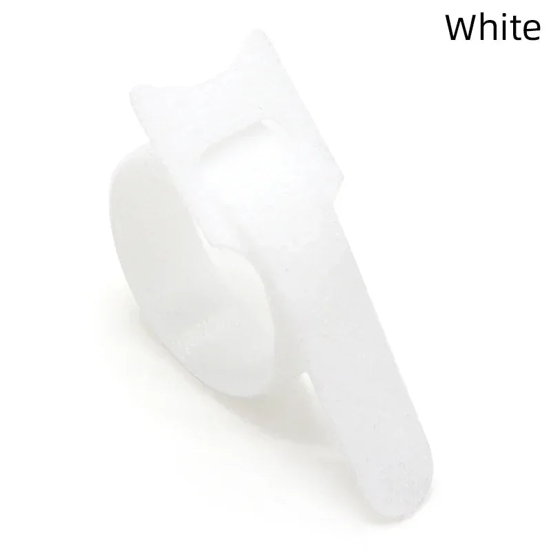 Releasable Nylon Cable Ties — Reusable Hook & Loop Straps
