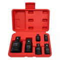 Impact Socket Adapter Set 6pc Red Case Open - 1/4 3/8 1/2 3/4 Drive Reducer Kit | Wrench Haus