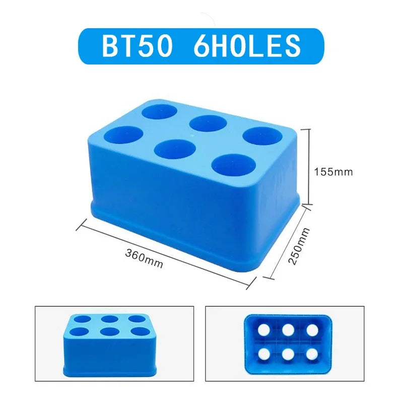 Collet Box - 16 Square Hole CNC Storage | Wrench Haus