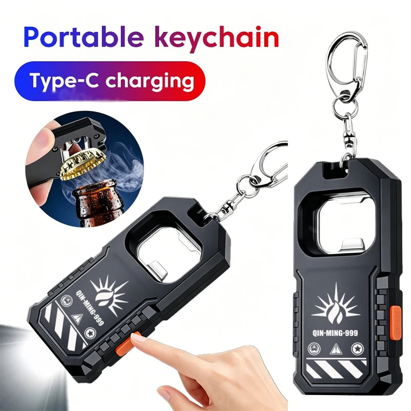 Mini COB LED Flashlight - USB-C Rechargeable Waterproof EDC Work Light