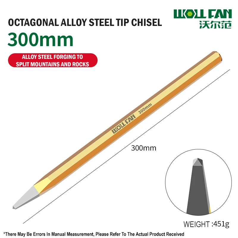 Punch and chisel set in hardened alloy steel, view 13 | Wrench Haus