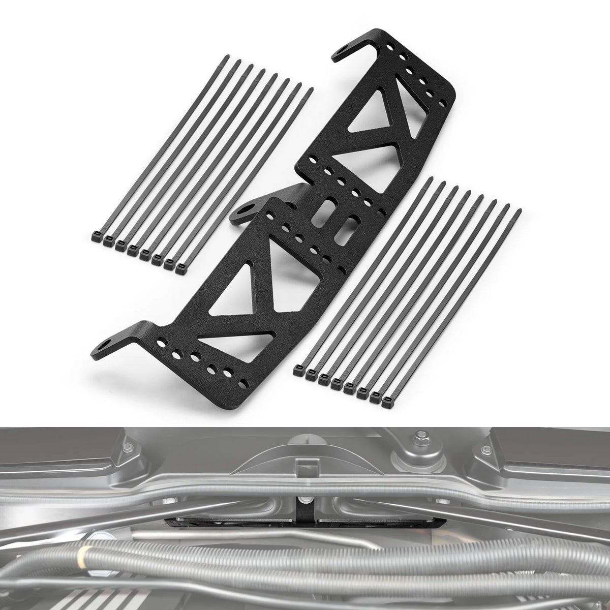 Steel engine wire harness bracket for BMW E90 | Wrench Haus