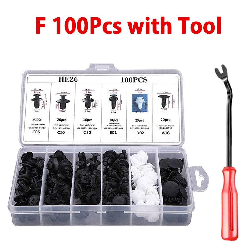 Push Retainer Clip Kit - view 28 | Wrench Haus