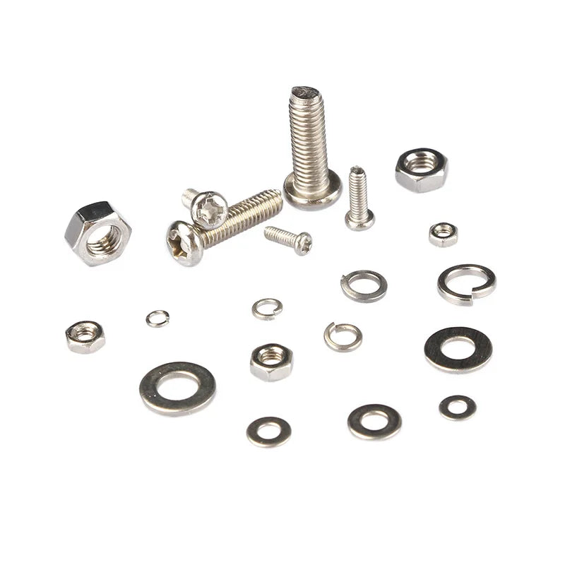 Stainless fastener assortment for repairs and electronics | Wrench Haus