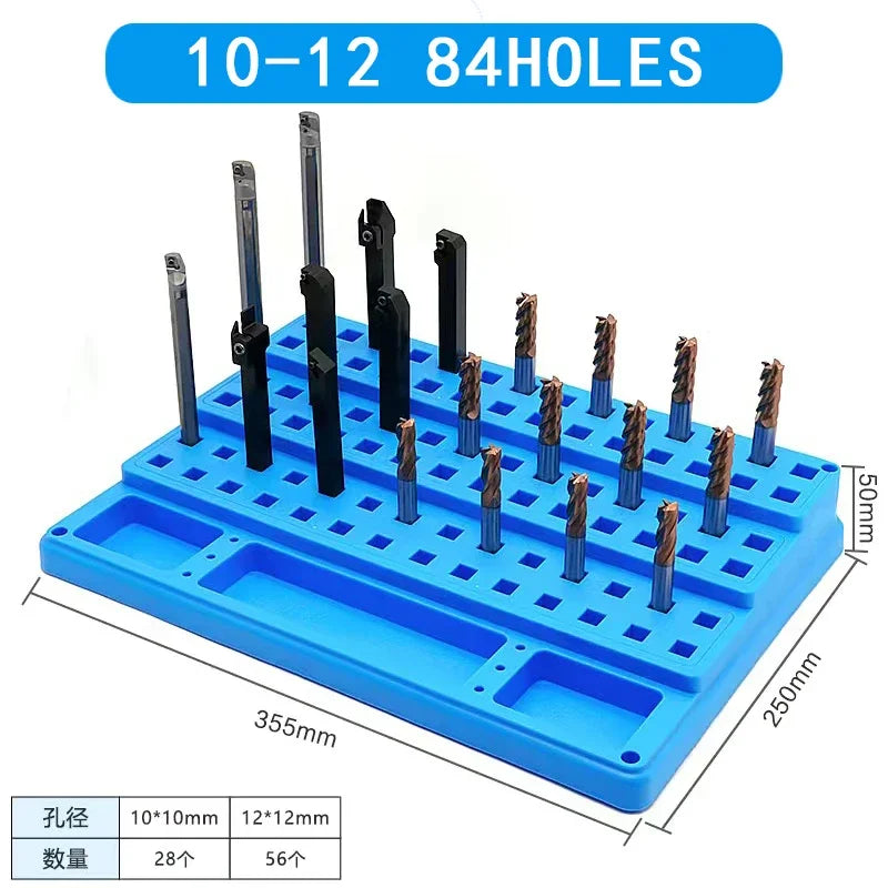 ER Collet Storage - 20 Square Hole Organizer Box | Wrench Haus