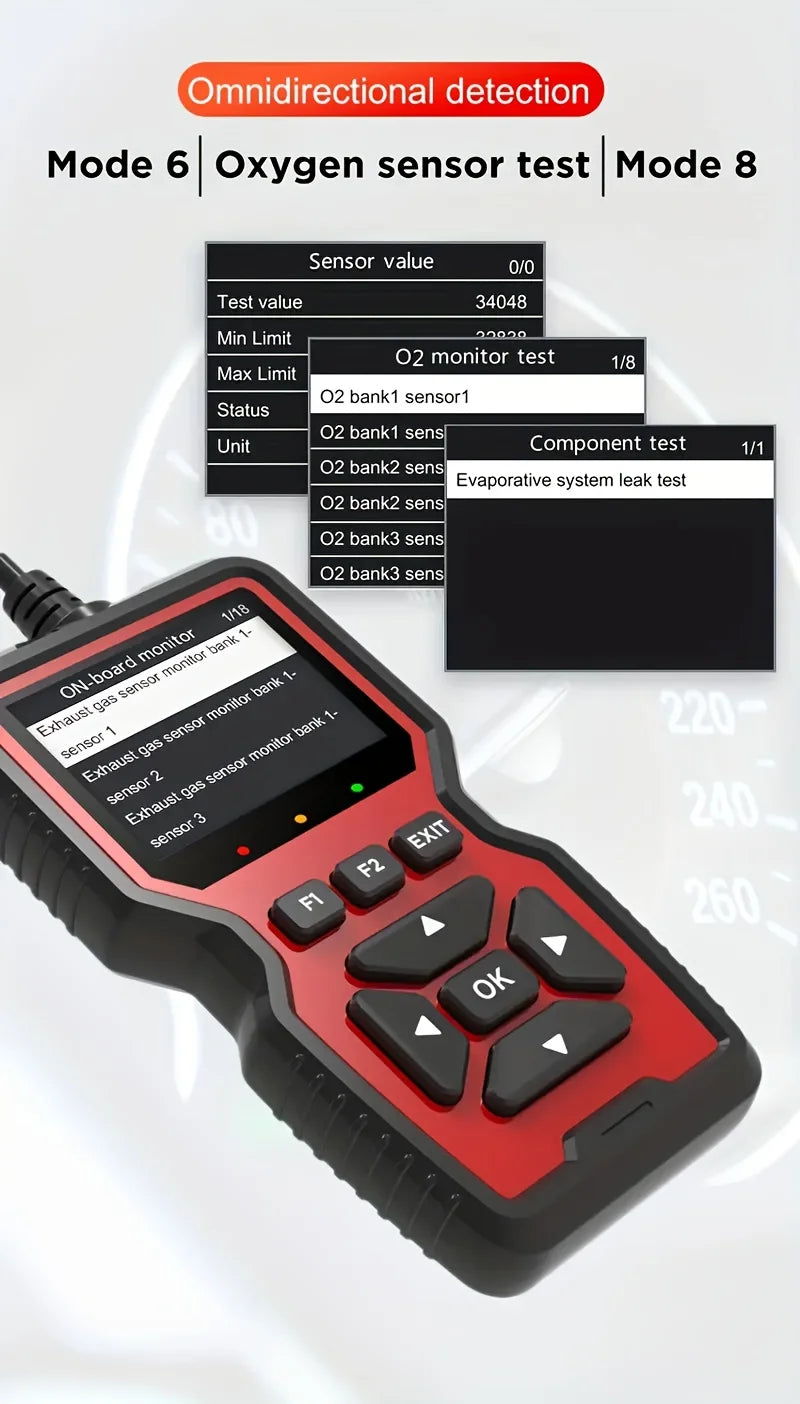 V519 OBD2 scanner color options
