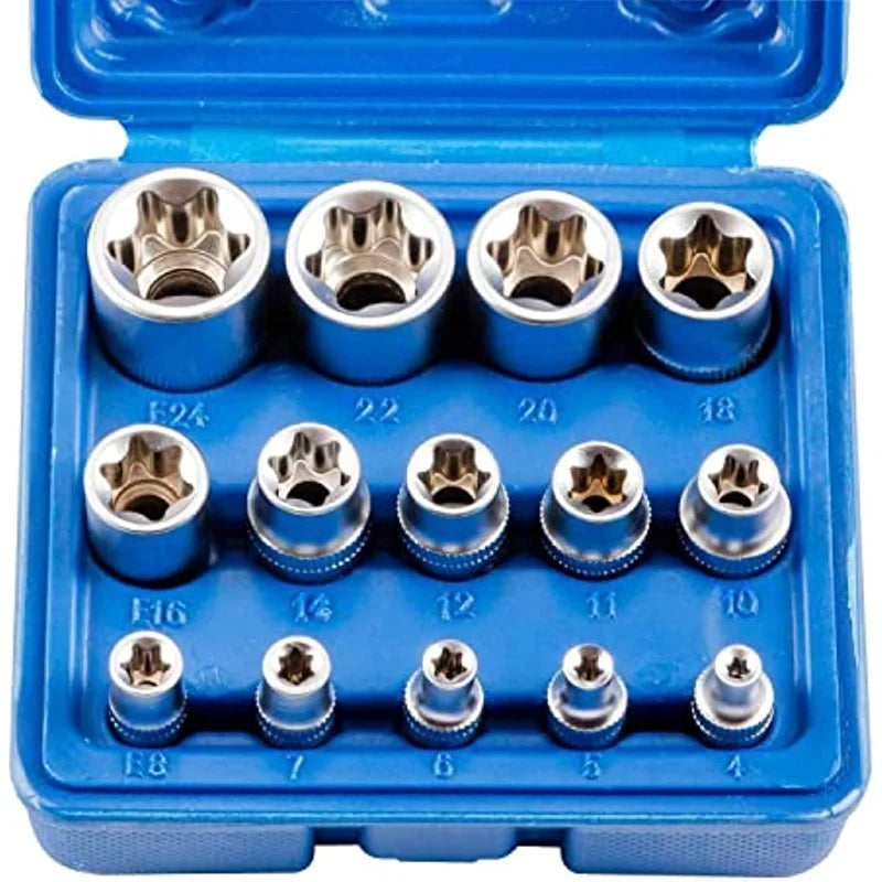 E-Torx Socket Case - E4-E24 Workshop Tool Storage | Wrench Haus