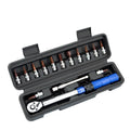 1/4-inch torque wrench set, adjustable preset ratchet