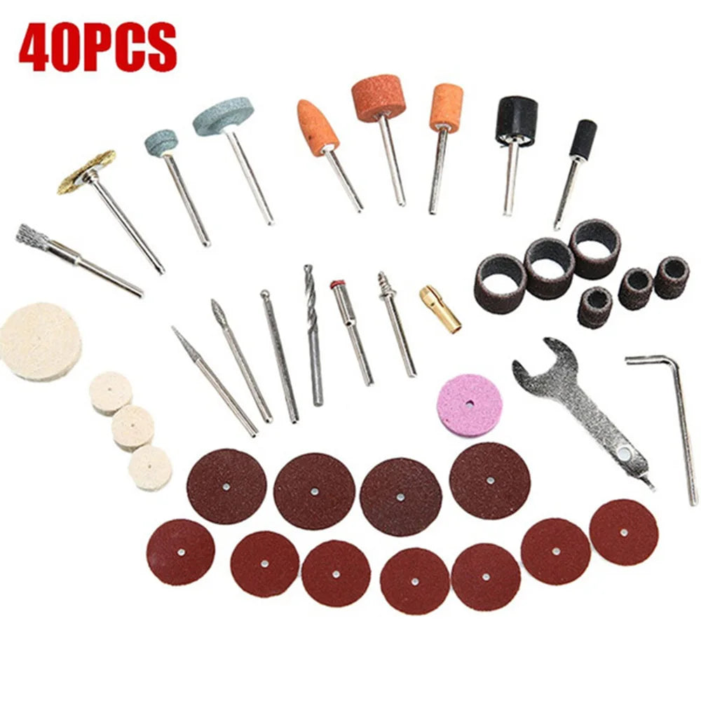 Rotary accessory set for grinding, polishing and cutting | Wrench Haus
