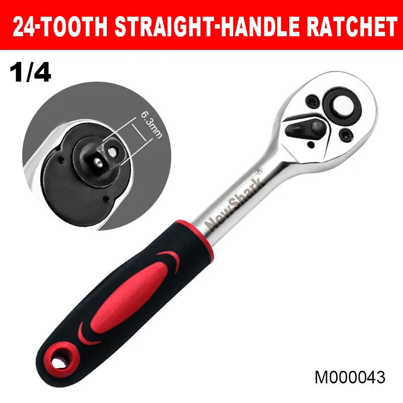 Professional Heavy-Duty Ratchet Handle - Handle Grip Texture | Wrench Haus