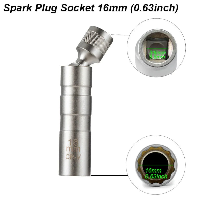 Magnetic Swivel Spark Plug Socket - Complete Kit Overview | Wrench Haus