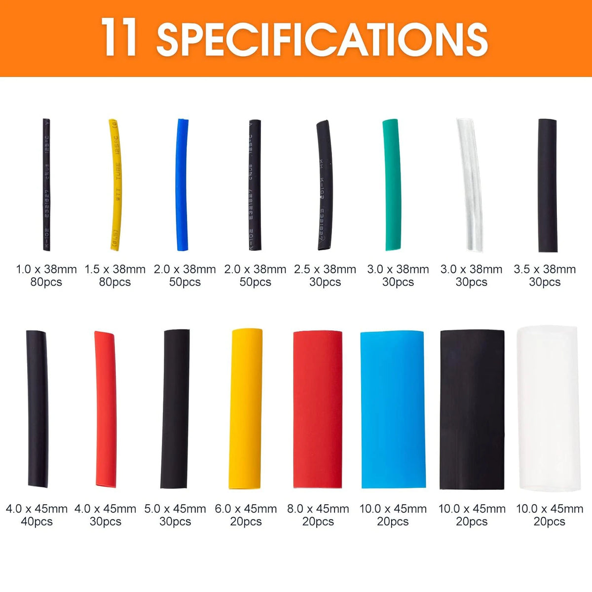 EVA heat shrink tubing for wire connections | Wrench Haus