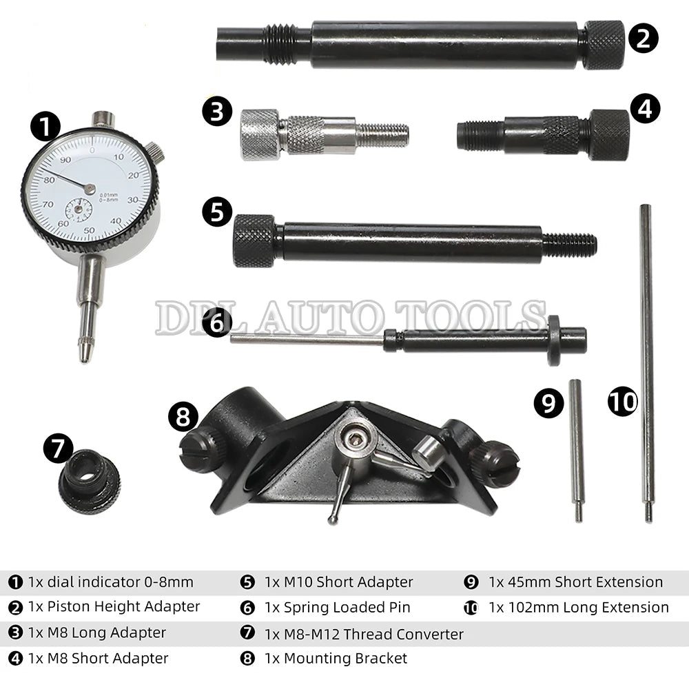 Injection Pump Tool - Piston Height Adapter Set | Wrench Haus