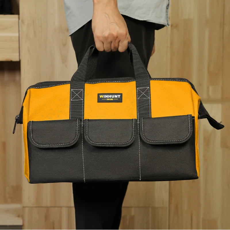 Heavy-Duty Wide-Mouth Tool Bag - view 4 | Wrench Haus