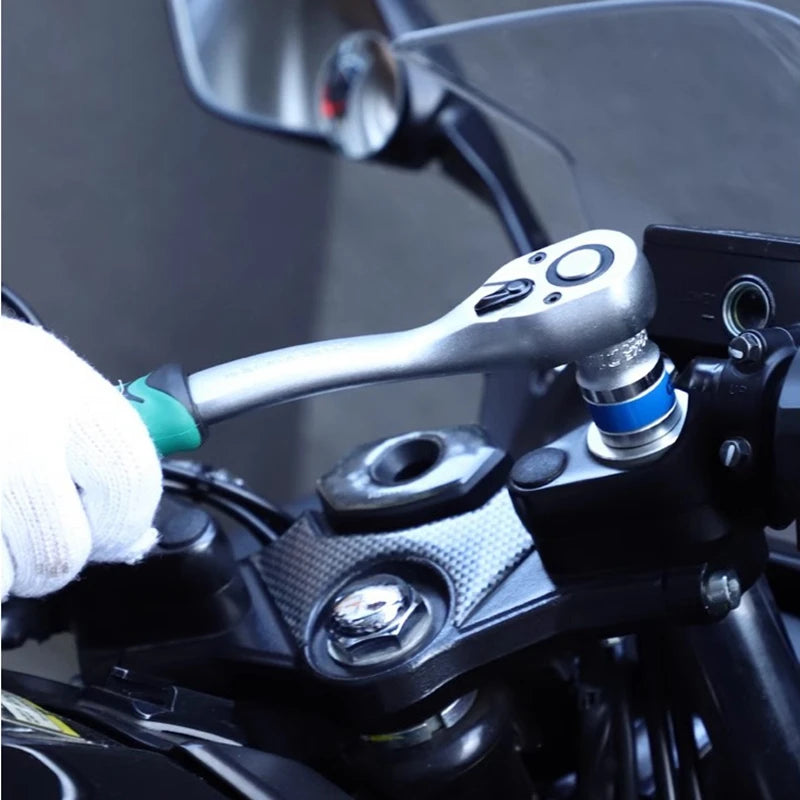 Quick-Release Ratchet Handle 24/72-Tooth - 3/8-Inch Drive Variant | Wrench Haus