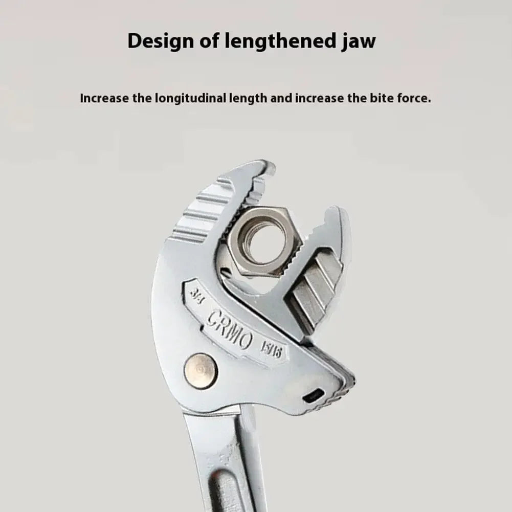 Crab Claw Wrench - 16-19mm Size Detail | Wrench Haus