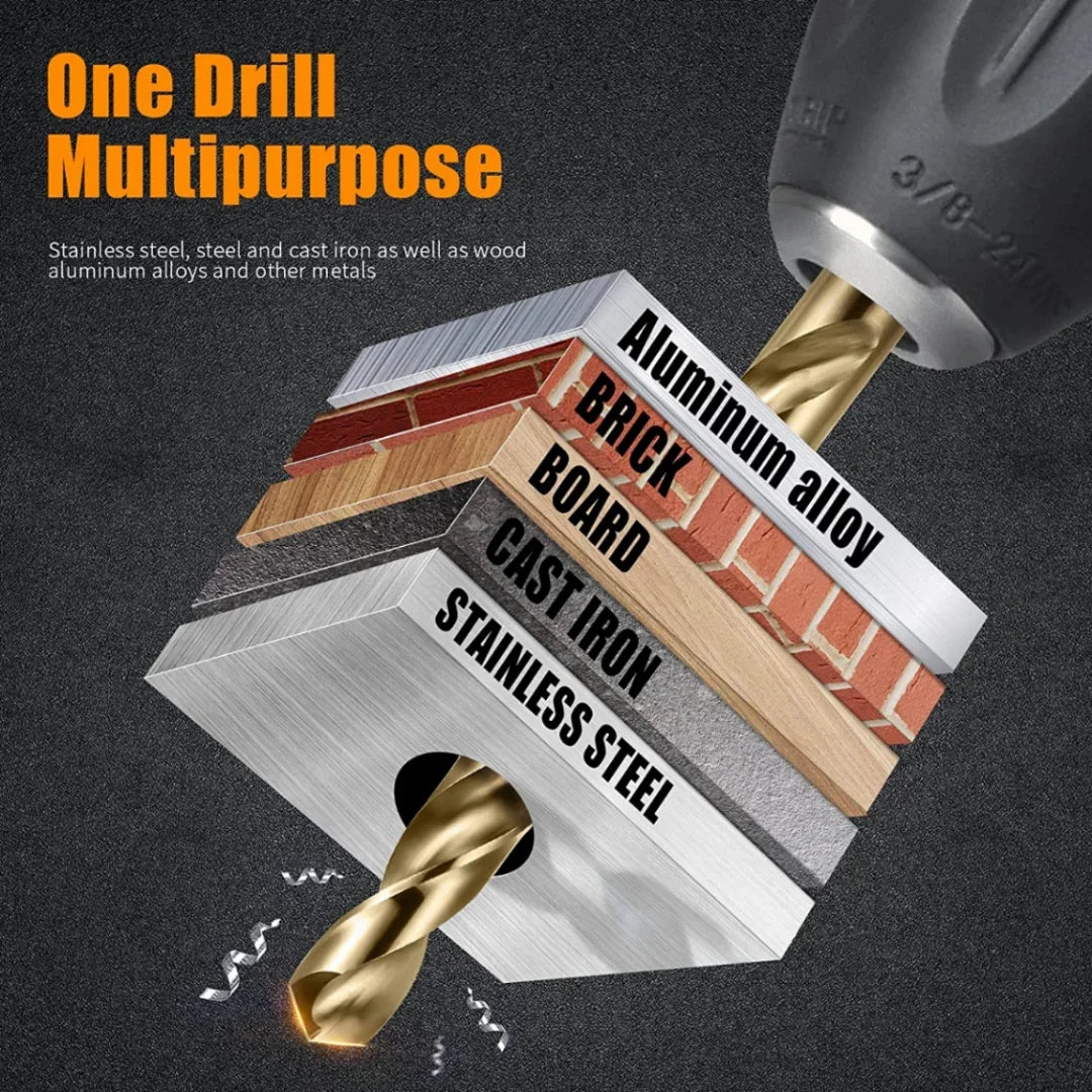 Tile Drill Bit Set - Carbide Tipped Universal Kit | Wrench Haus