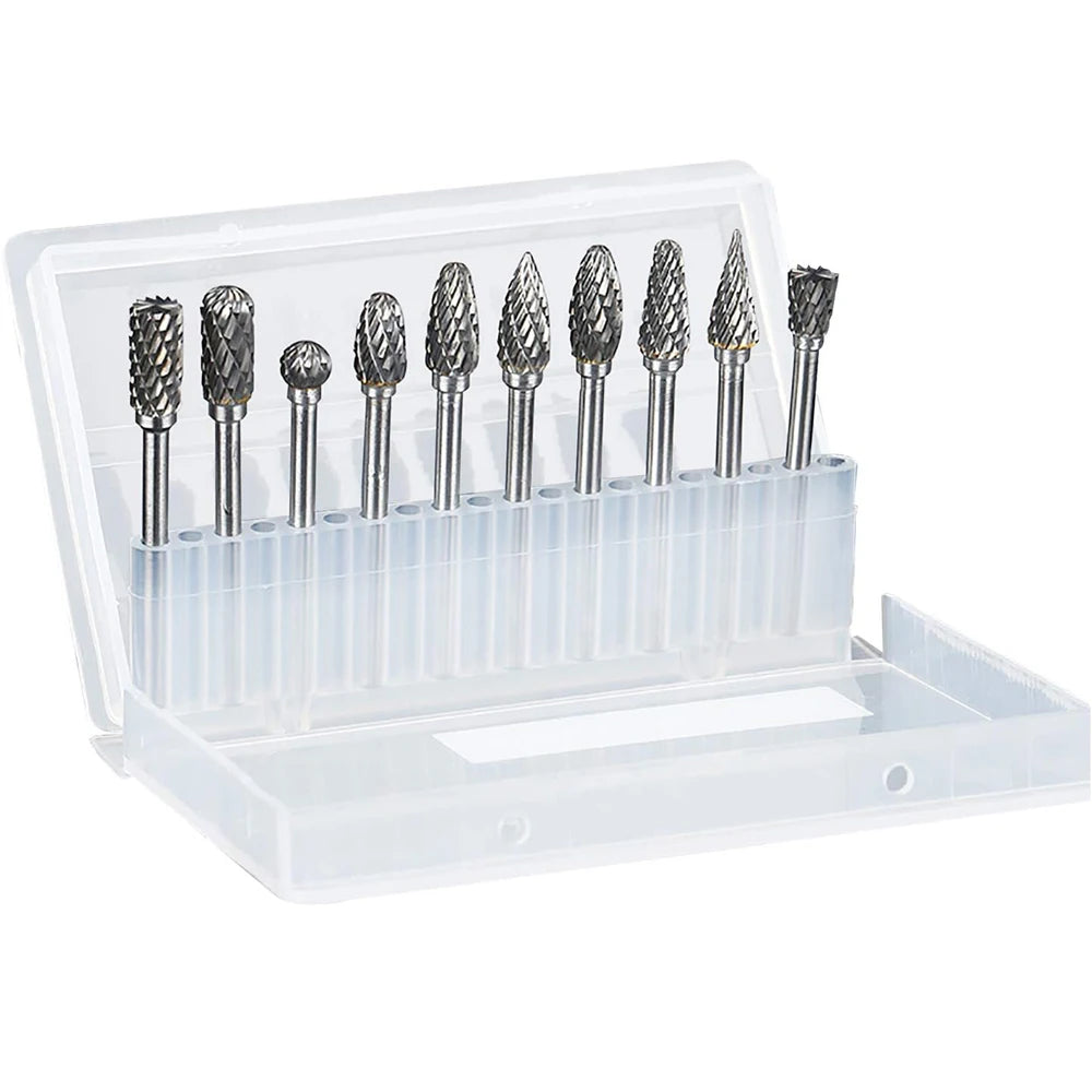 Carbide Burr Kit - Rotary Tool Die Grinder Bits | Wrench Haus