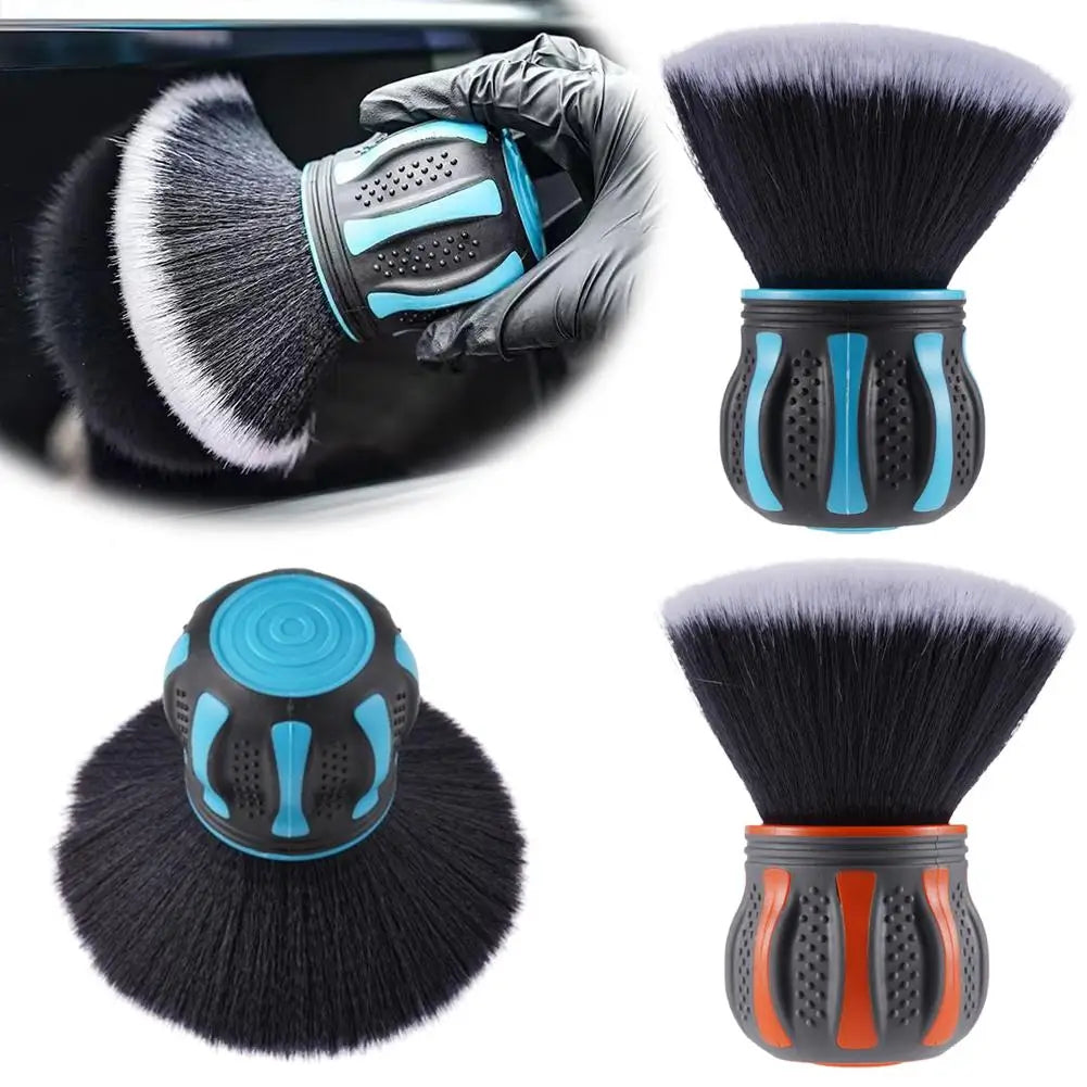 Small car detailing brush set soft bristles