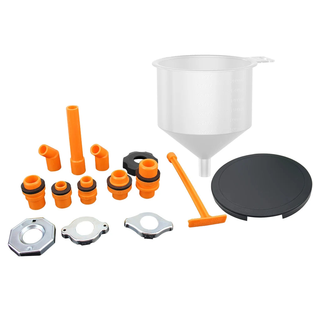 15-Piece Spill-Proof Filling Funnel Kit