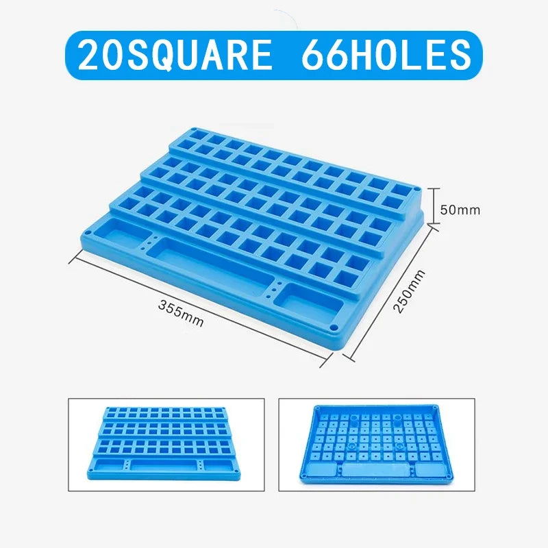 ER Collet Box - 16-25 Square Hole CNC Storage | Wrench Haus
