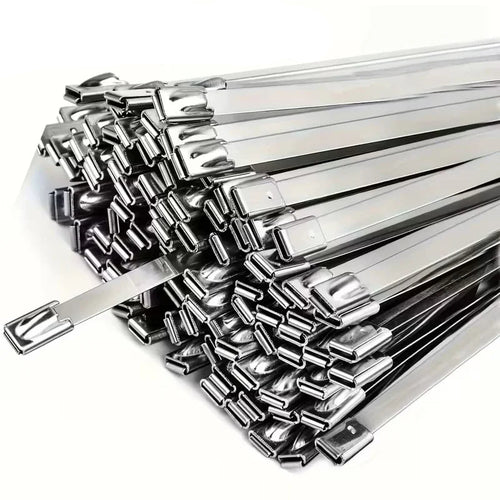 20-piece stainless steel zip ties 10 inch