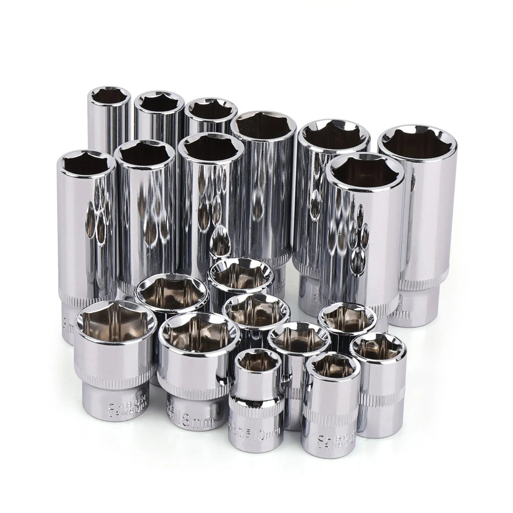 3/8" Drive Deep Long Socket Set