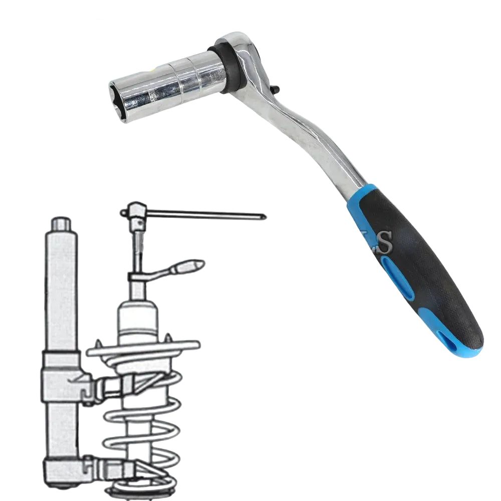 Strut Nut Tool - Reversible Ratchet Head Kit | Wrench Haus