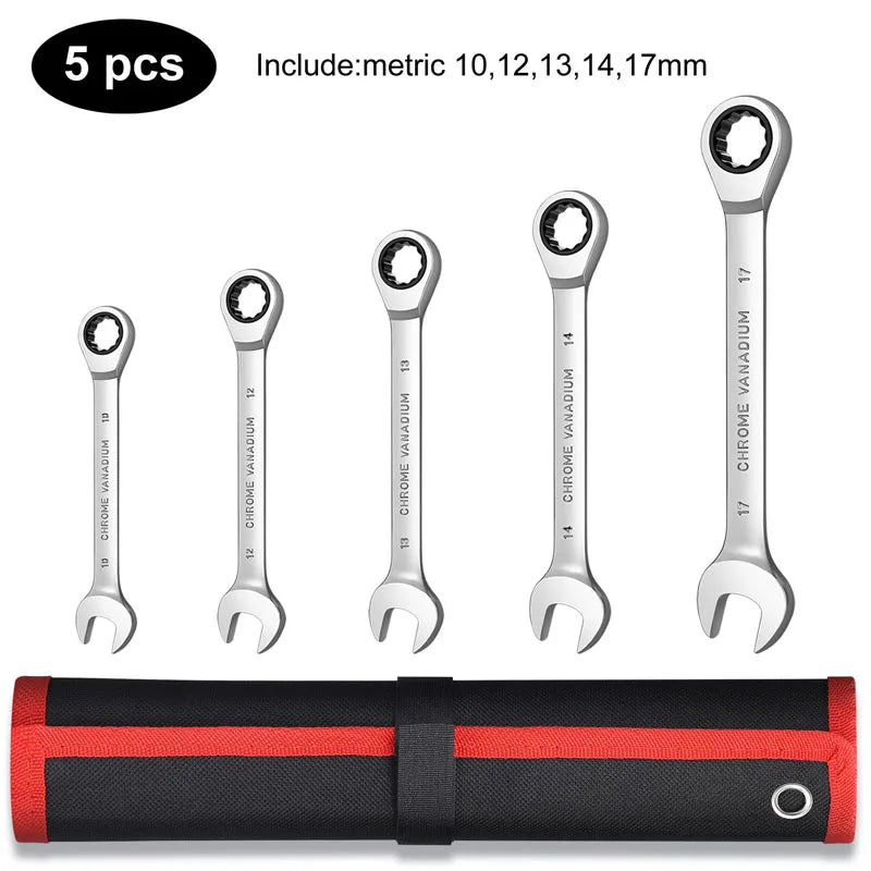 12-Point Ratcheting Combination Wrench Set - view 8 | Wrench Haus
