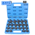 21-Piece Crowfoot Wrench Set - Full Case Layout | Wrench Haus