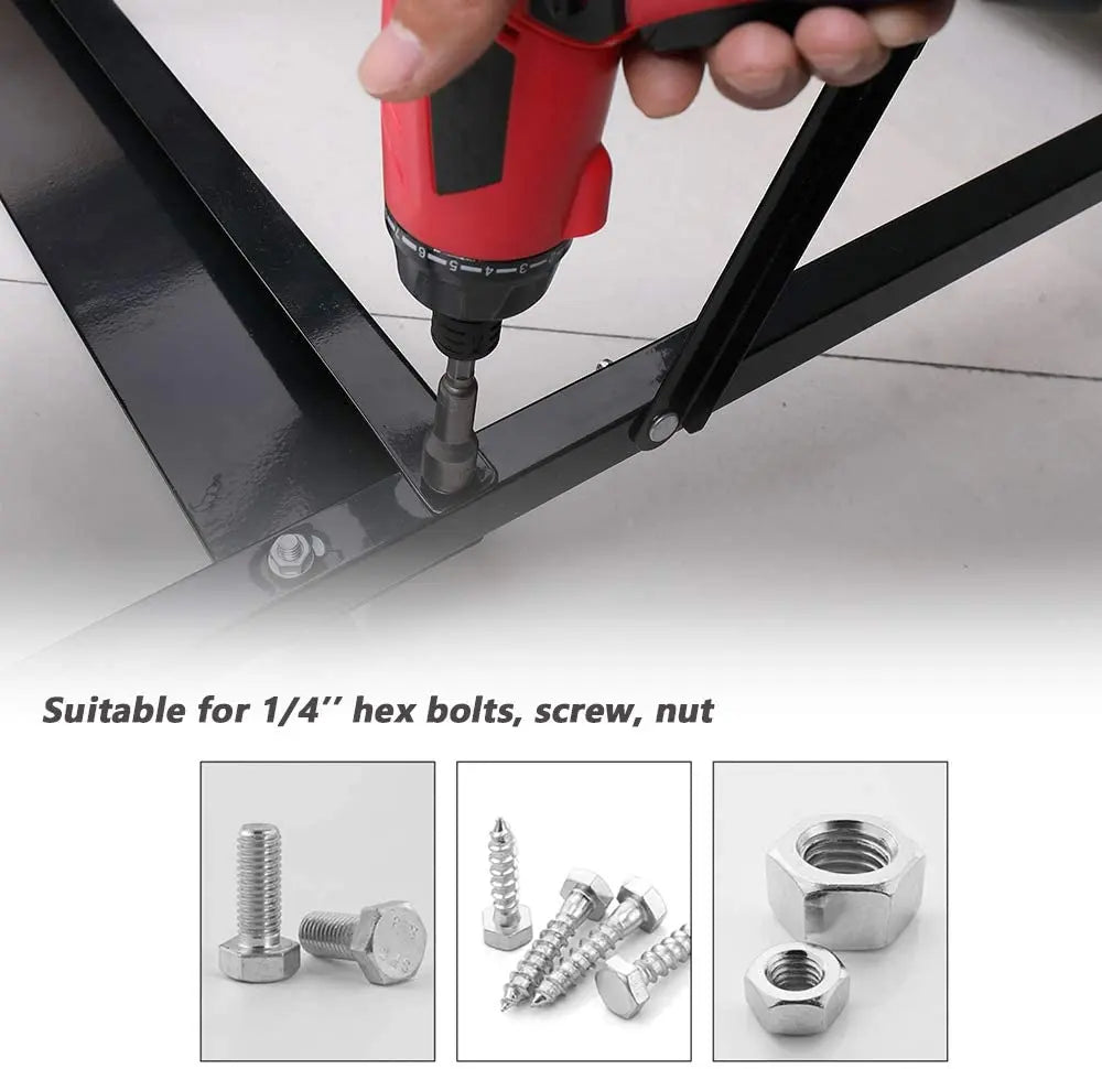 Magnetic Nut Driver Socket Set - [Xmm] Hex Nut Driver, 1/4" Hex Shank | Wrench Haus