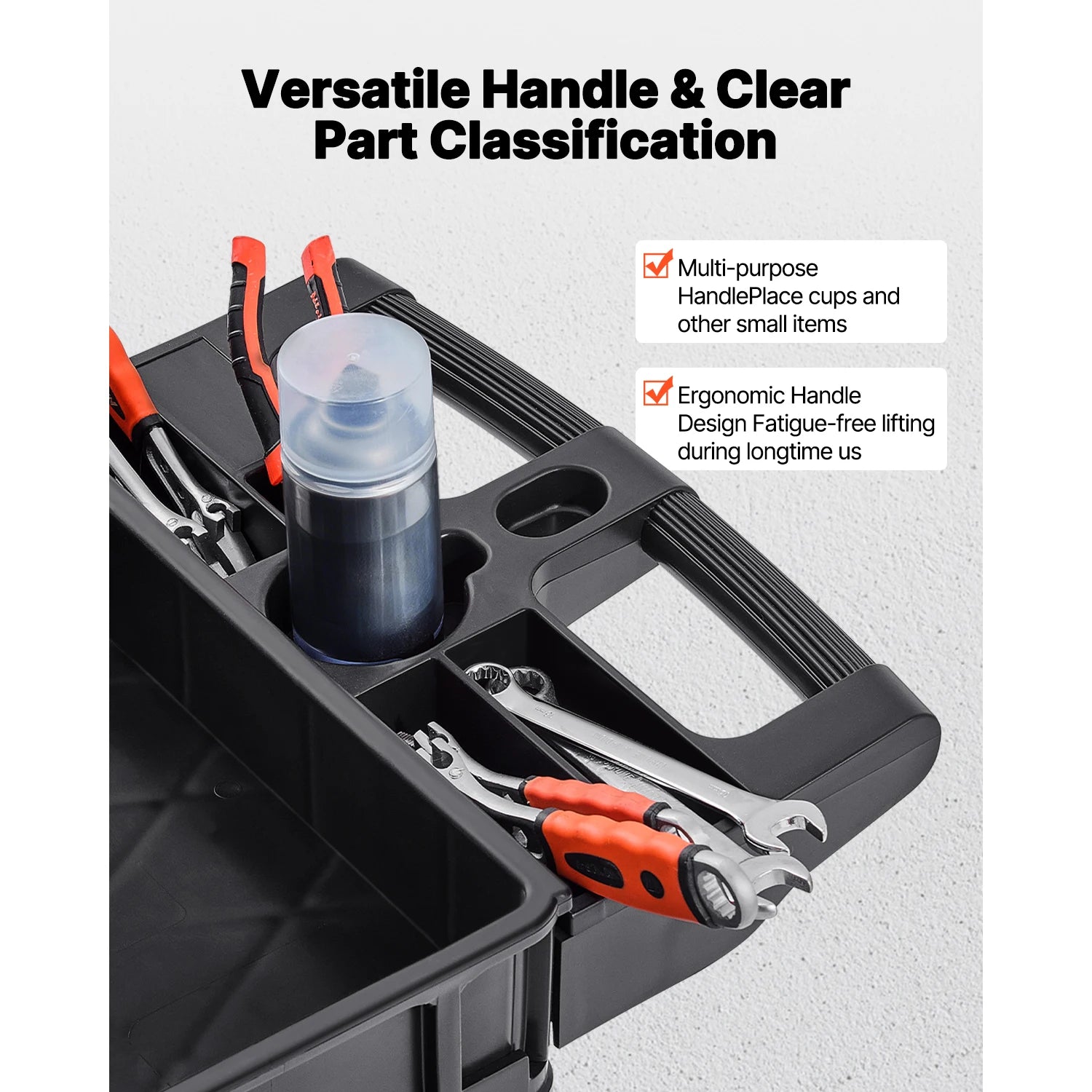 Shop Cart - 3 Tier Rolling Storage Workshop Tool | Wrench Haus