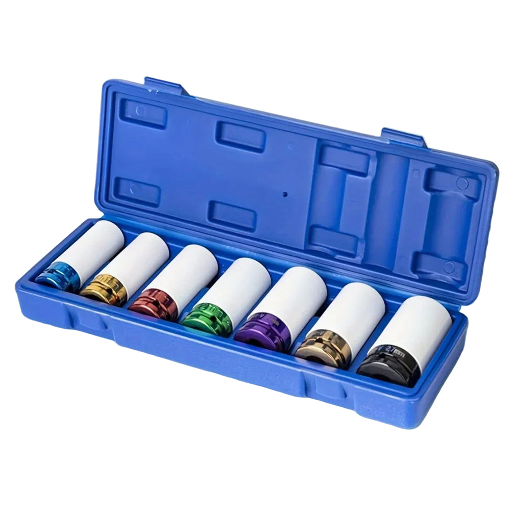 7-Piece Wheel Protector Impact Socket Set | 1/2" Drive