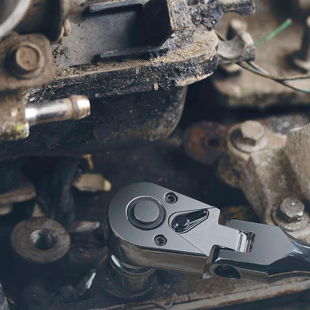 Reversible Ratchet Set - Flex Head Extension Bar Kit | Wrench Haus