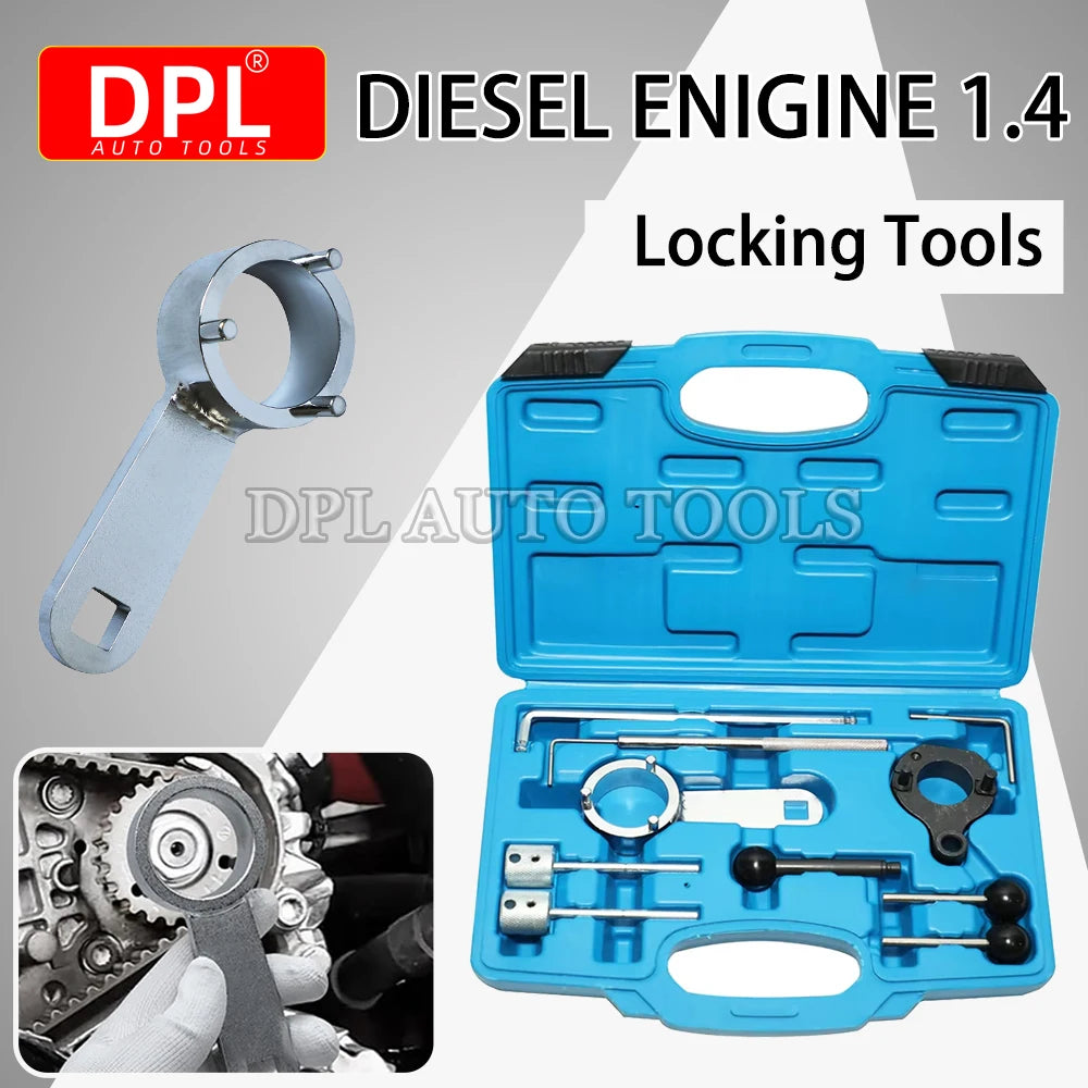 VAG TDI CR Steuerketten- & Arretierungswerkzeug – VW, Audi, SEAT & Skoda 1.4, 1.6 & 2.0 TDI Common Rail (7055)