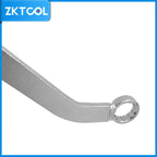 Close-up of the bent shank and ring head of the BMW B36/B38/B46/B47/B48/B58 idler belt wrench | Wrench Haus
