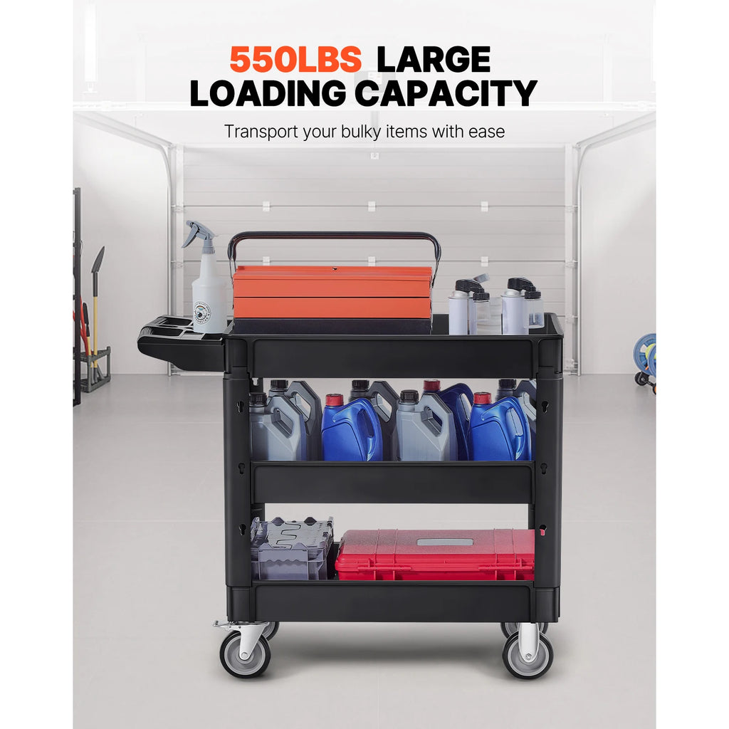 Service Cart - Heavy Duty Shop Floor Utility Kit | Wrench Haus