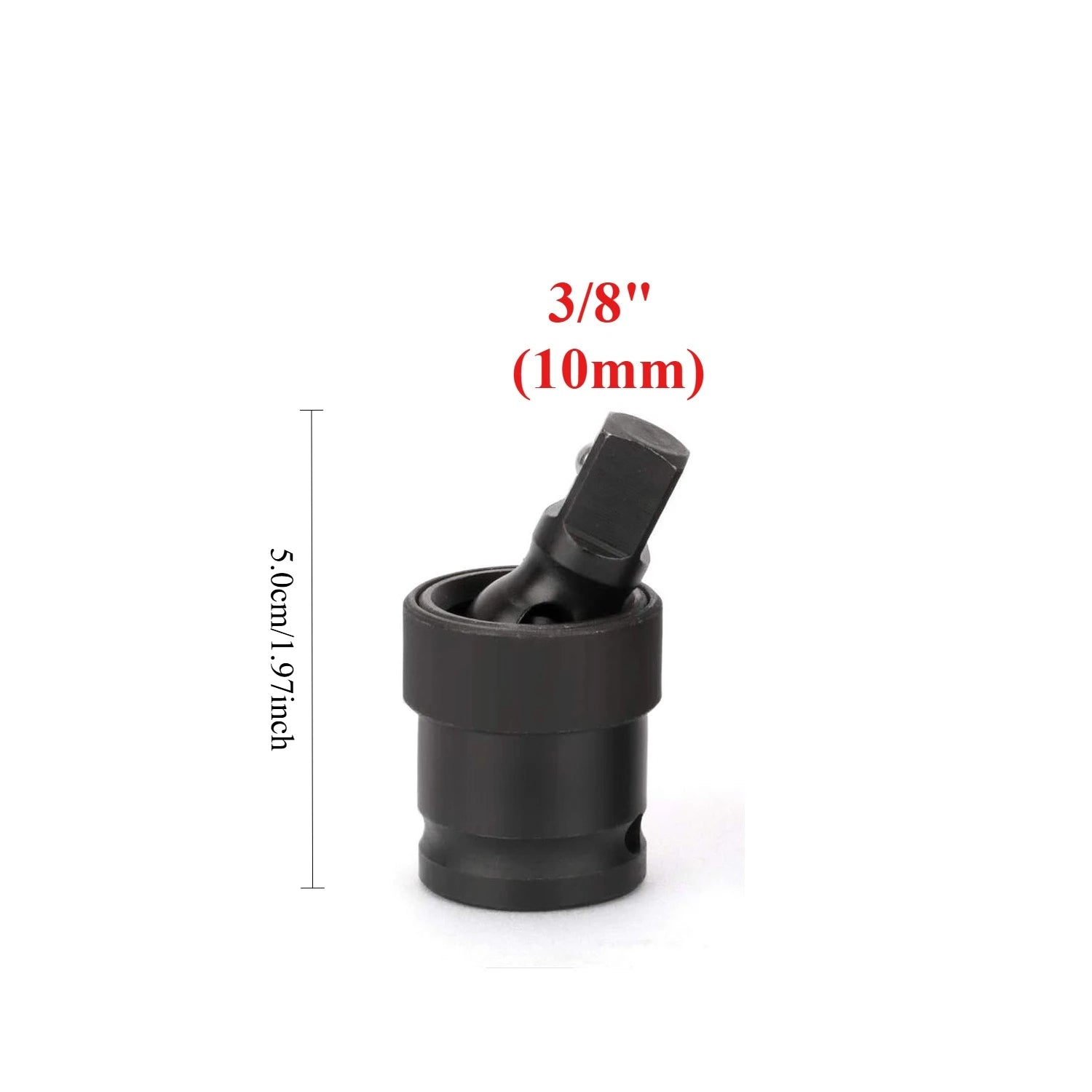 Swivel Impact Socket Joint Adapter - 90° Knuckle Joint, 3/8" Drive | Wrench Haus