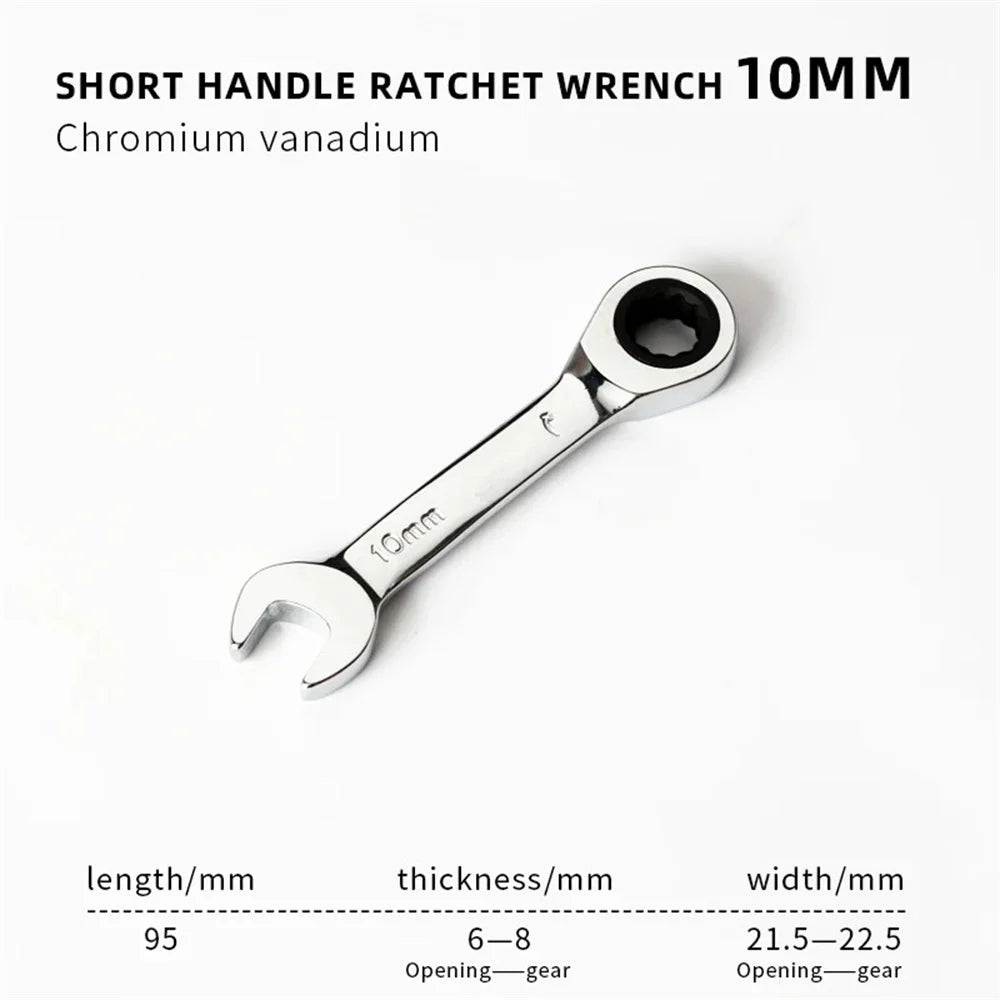 Reversible Stubby Combination Wrench Set - view 9 | Wrench Haus