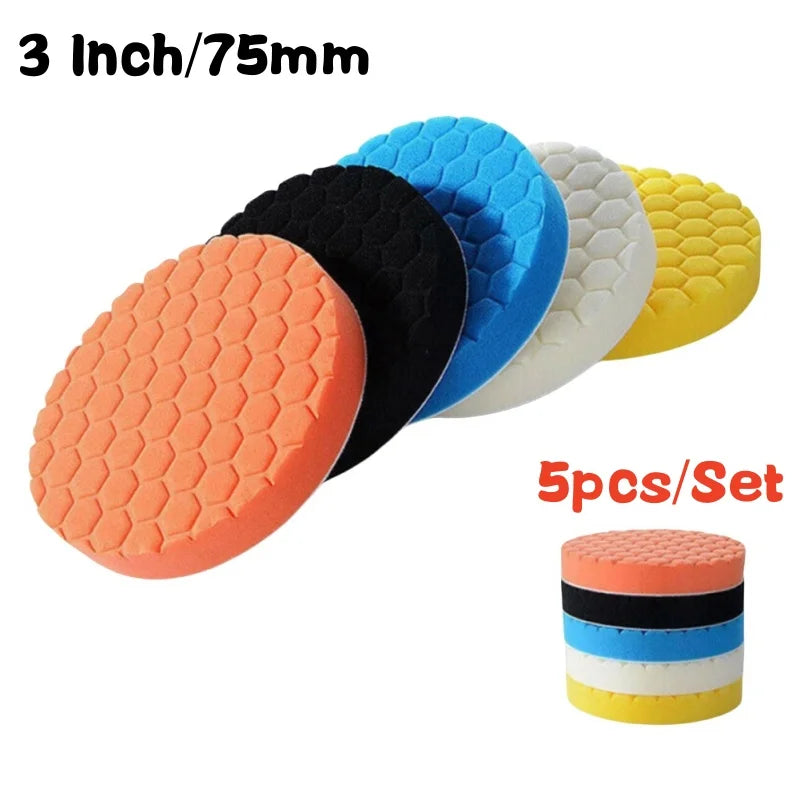 5-Piece Car Polishing Pad Kit - view 7 | Wrench Haus