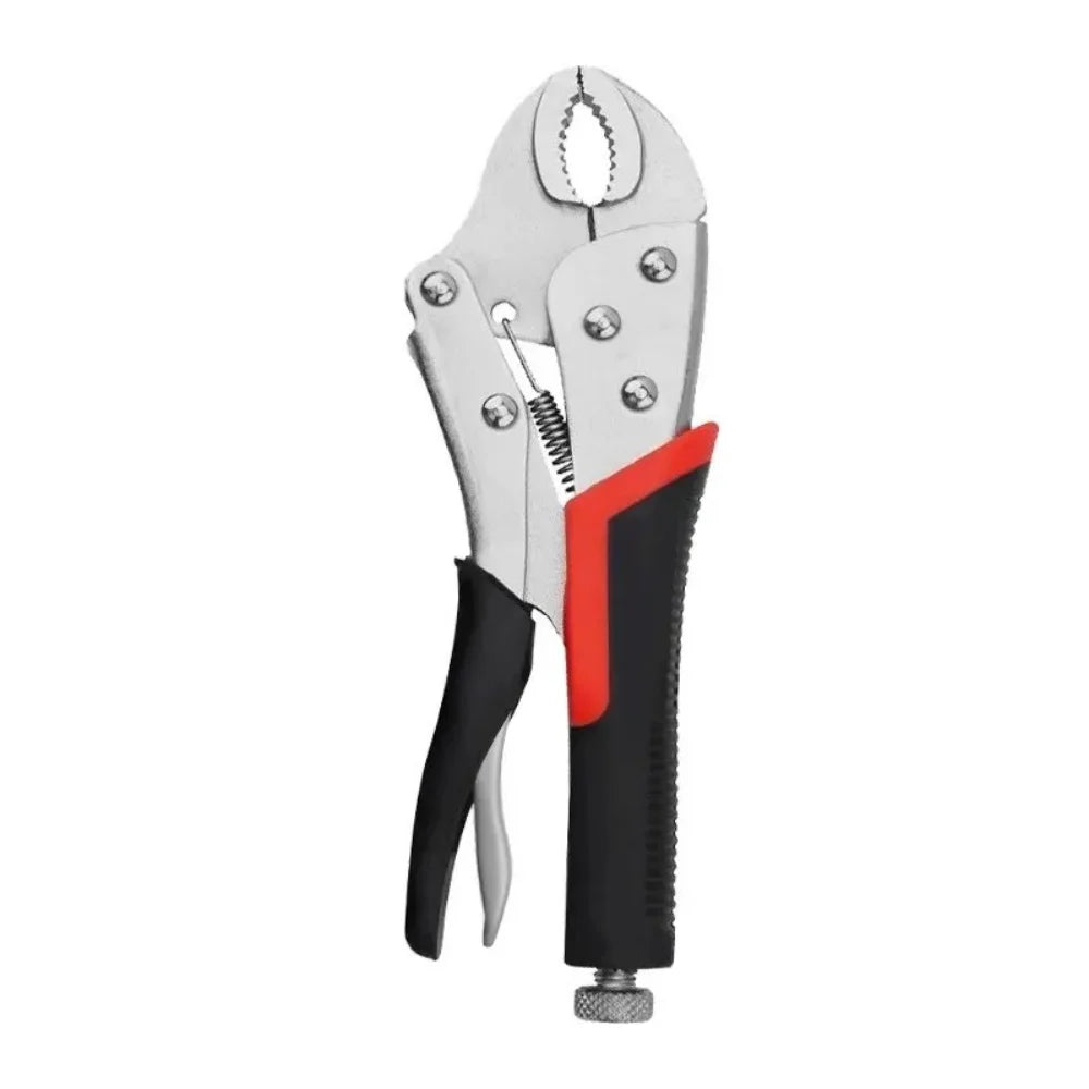 5-inch locking pliers set with curved and straight long nose jaws | Wrench Haus